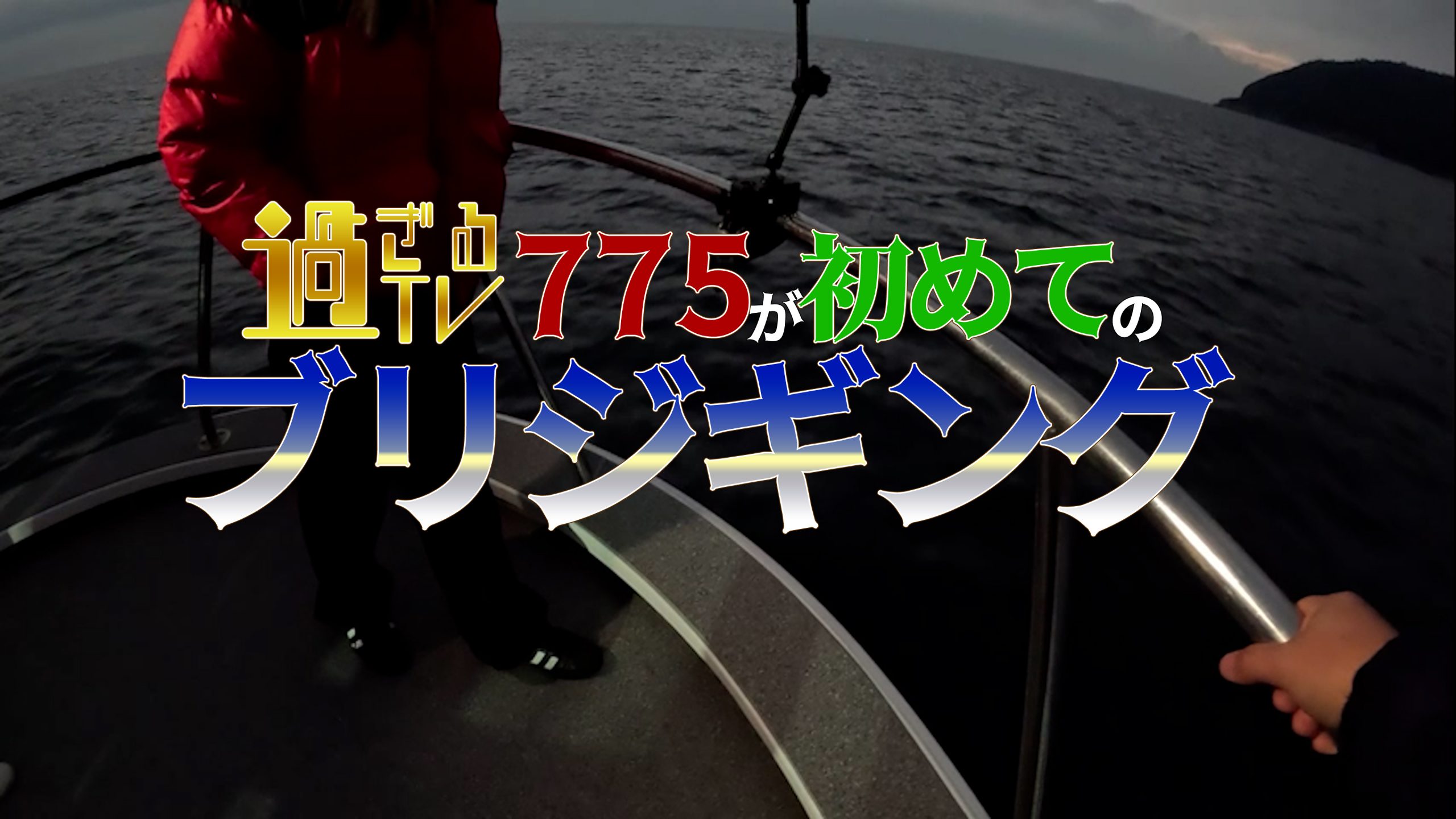 過ぎるTV 775が初めてのブリジギングに挑戦